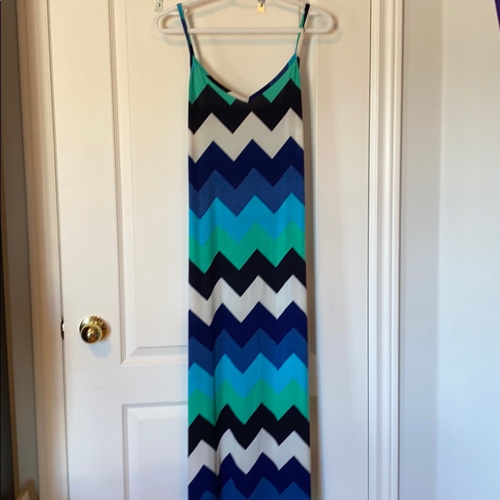 Zig Zag Maxi Dress